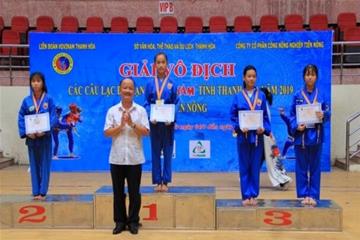 Bế mạc giải vô địch các CLB mạnh Vovinam tỉnh Thanh Hóa – Cúp Tiến Nông 2019